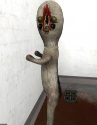 SCP-173 is looking your way Meme Template
