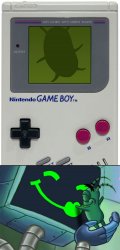 Plankton for Game Boy 5 Meme Template