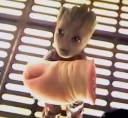 Groot Toe Meme Template