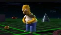 Homer 3D Meme Template