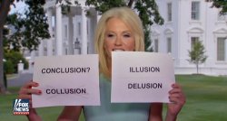 Kellyanne Conway Holding papers Meme Template