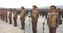 North Korea Officers medals Meme Template