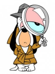 Detective Droopy Meme Template