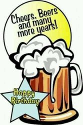 happy birthday beer Meme Template