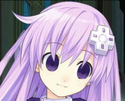 Creepy Nepgear Meme Template