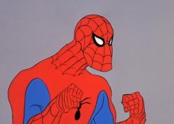 60's Spiderman Come at Me Bro Meme Template
