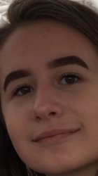 Eyebrows drawn on thickkkk Meme Template