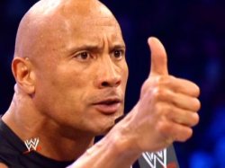 the rock thumbs up Meme Template