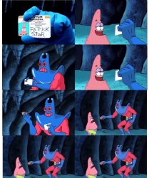 patrick not my wallet Meme Template