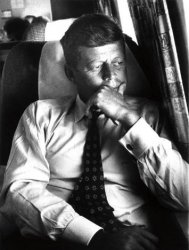 John F Kennedy Introspective Meme Template