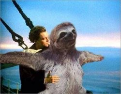 Sloth Titanic Meme Template