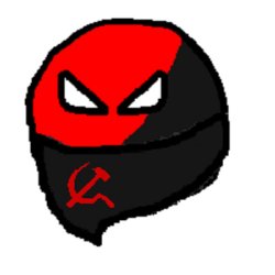 Anarchyball Ancom Ball with Bandanna Meme Template