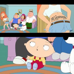 Tramp stamp Meme Template