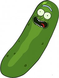 Pickle Rick Meme Template