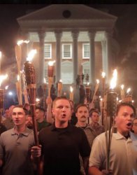 Tiki Torch Nazis Meme Template