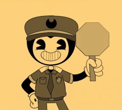 Officer Bendy Meme Template