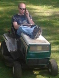Mowing the Lawn Meme Template