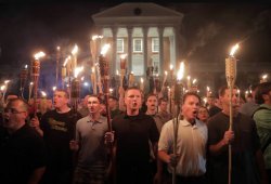 Alt right tiki torches Meme Template