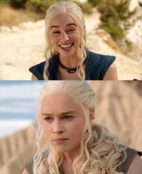 when she realises... Meme Template