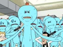 Meseeks Angry Meme Template