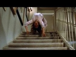 Exorcist spider stairs Meme Template