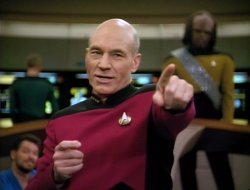 Captain Picard Pointing Meme Template