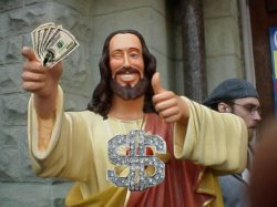 Money Jesus Meme Template