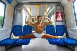 Jean-Claude Van Damme Manspreading Meme Template