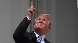 Trump Eclipse  Meme Template