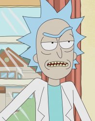 Sarcastic Rick Meme Template