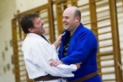 Laughing judo Meme Template