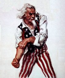 Uncle Sam "You Again?" Meme Template