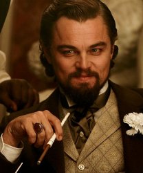 DiCaprio django Meme Template