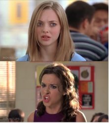 mean girls why are you white Meme Template