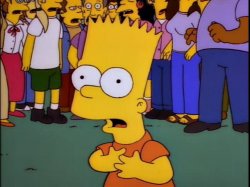 Shocked Bart Meme Template