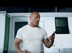 The Rock & Siri Meme Template