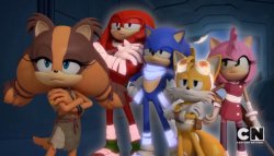 Team Sonic is not Impressed - Sonic Boom Meme Template
