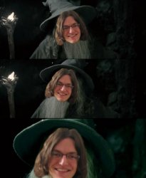 DHA Gandalf Meme Template