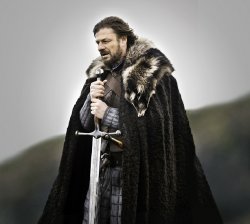 Ned Stark with Sword Meme Template