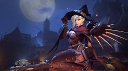 Witch Mercy/ Overwatch Meme Template