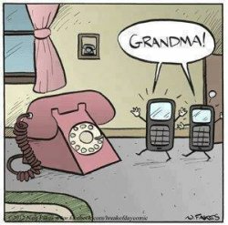 Grandma Phone Meme Template