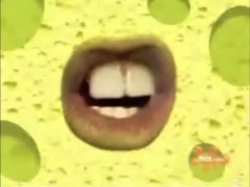 Spongebob Close Up Mouth Meme Template