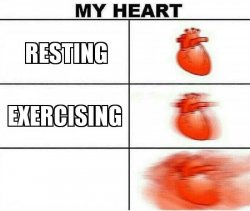 MY HEART Meme Template