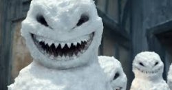 Creepy Snowmen Are Coming! Meme Template