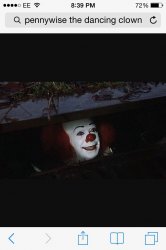 PENNYWISE the dancing clown Meme Template