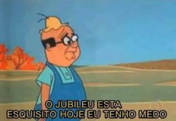O jubileu está esquisito  Meme Template