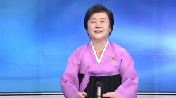 North Korean News Lady Meme Template