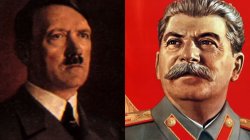 Hitler/Stalin Meme Template