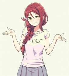 Riko Gives No Fks Meme Template