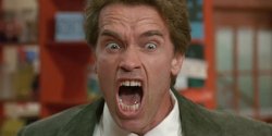 schwarzenegger screaming Meme Template